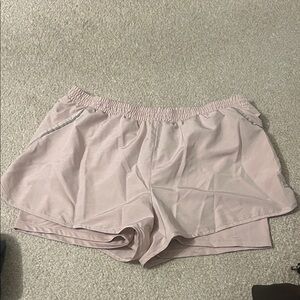RBX Soft Pink Workout Shorts